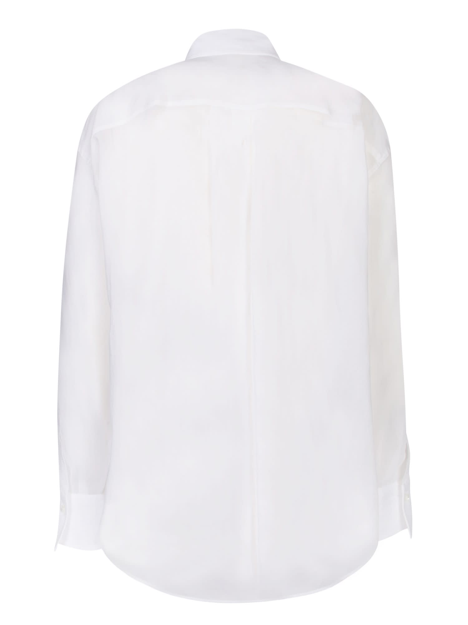 Shop Brunello Cucinelli Crispy White Shirt
