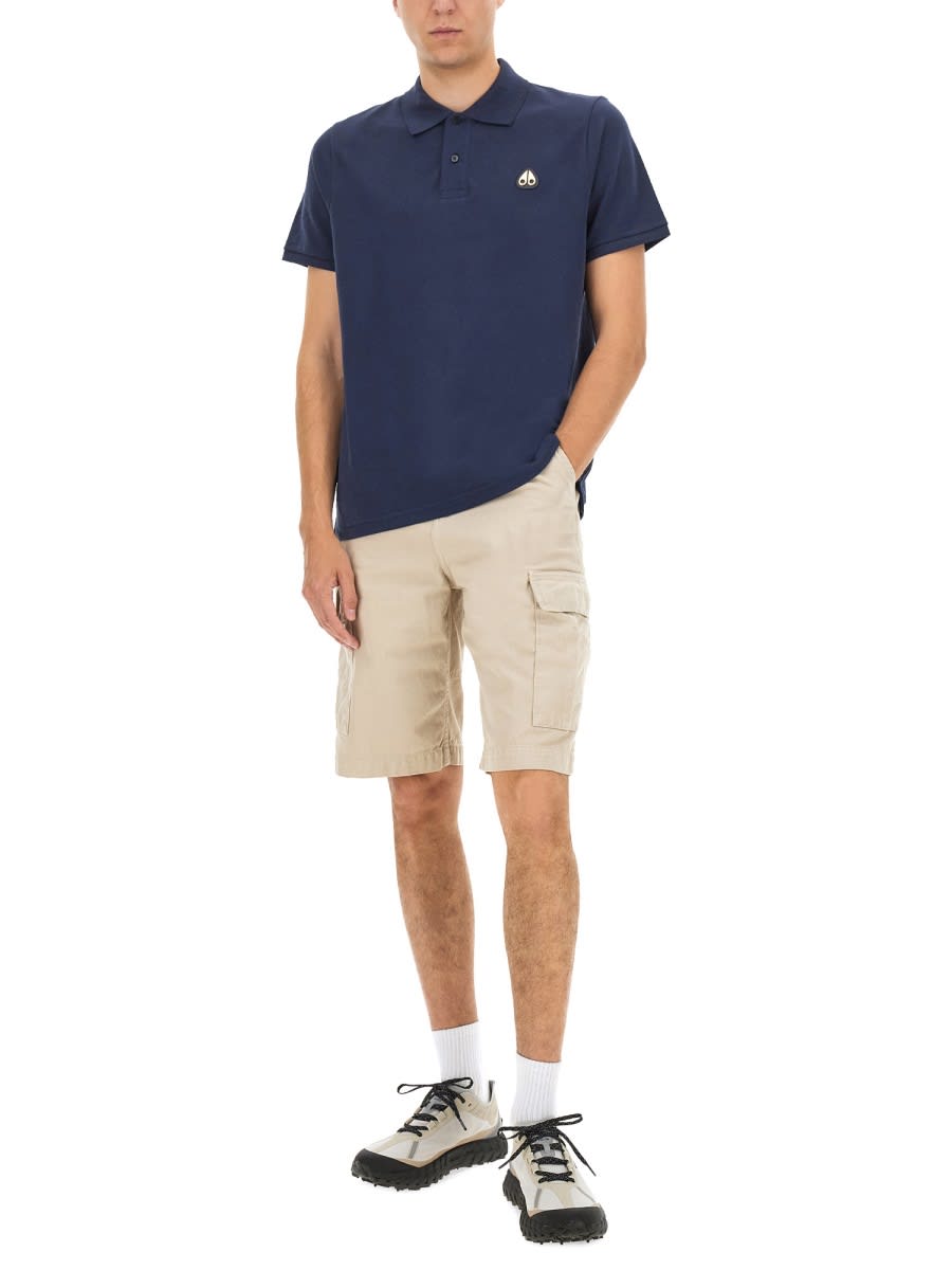 Moose Knuckles Everett Mens Polo Shirt