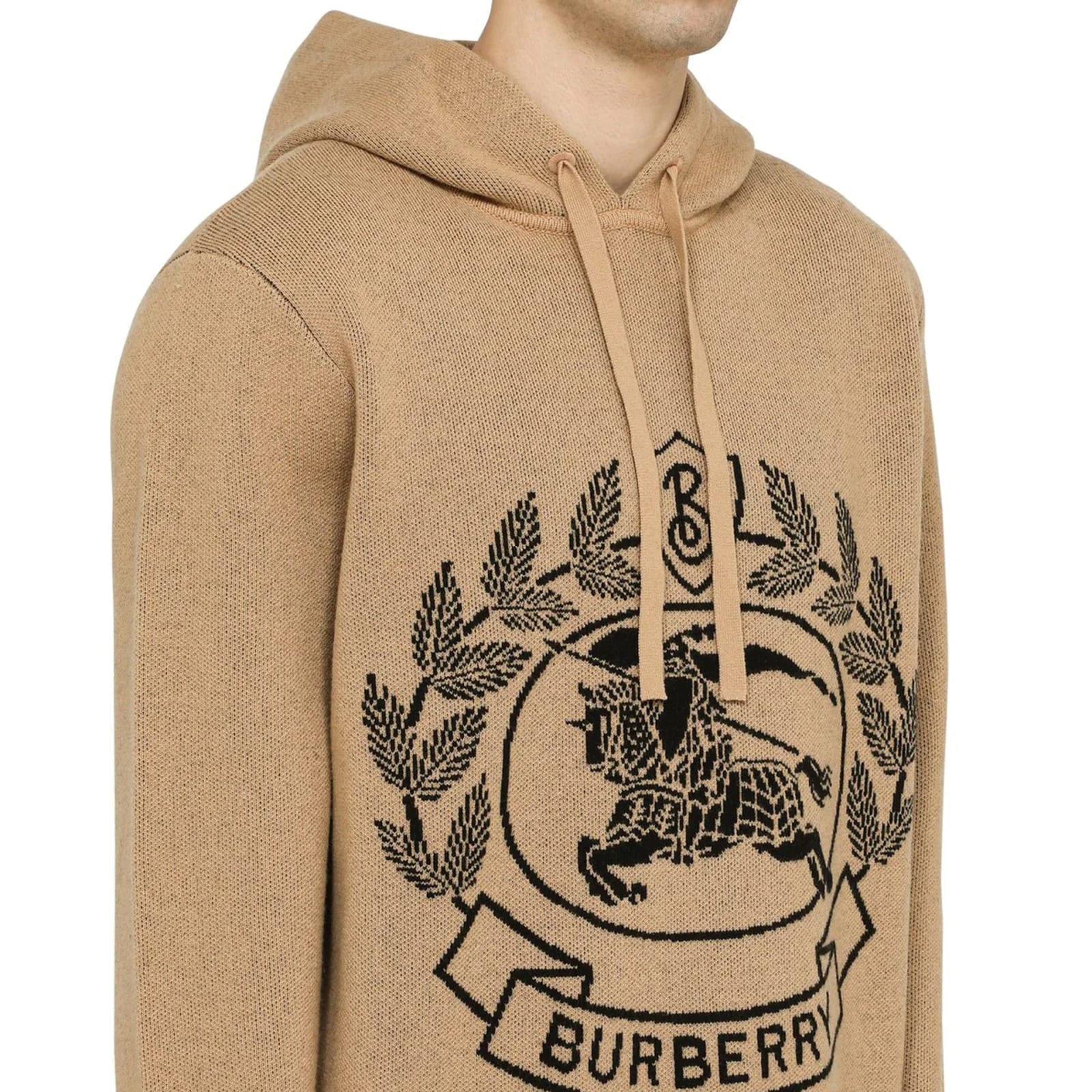 Shop Burberry Orlando Sweatshirt In Brown