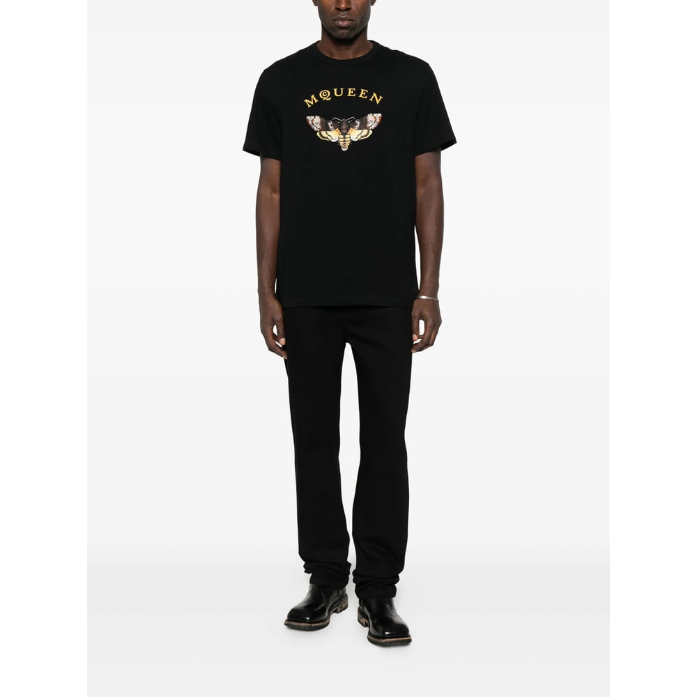 Alexander Mcqueen T-shirt In Black