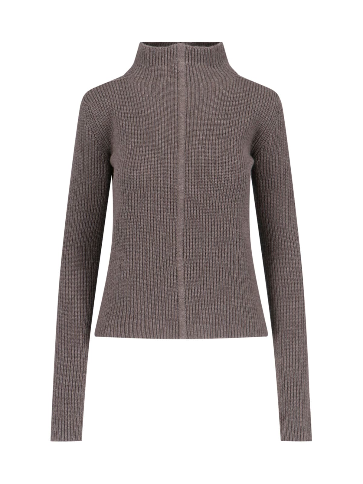 Shop Rick Owens Headon Dbl Lupetto Sweater In Brown