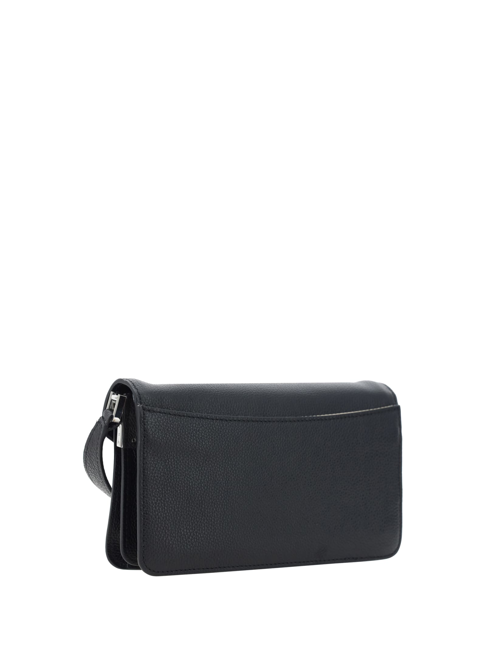 Shop Marni Trunk Shoulder Bag In Black