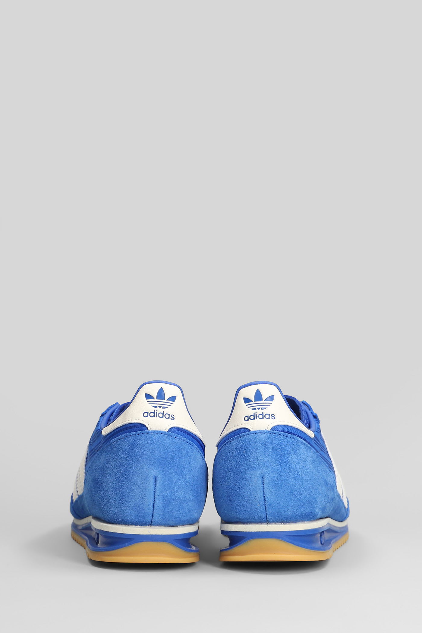 Adidas Originals Sl 72 Og Sneakers In Blue Suede And Fabric In Blue