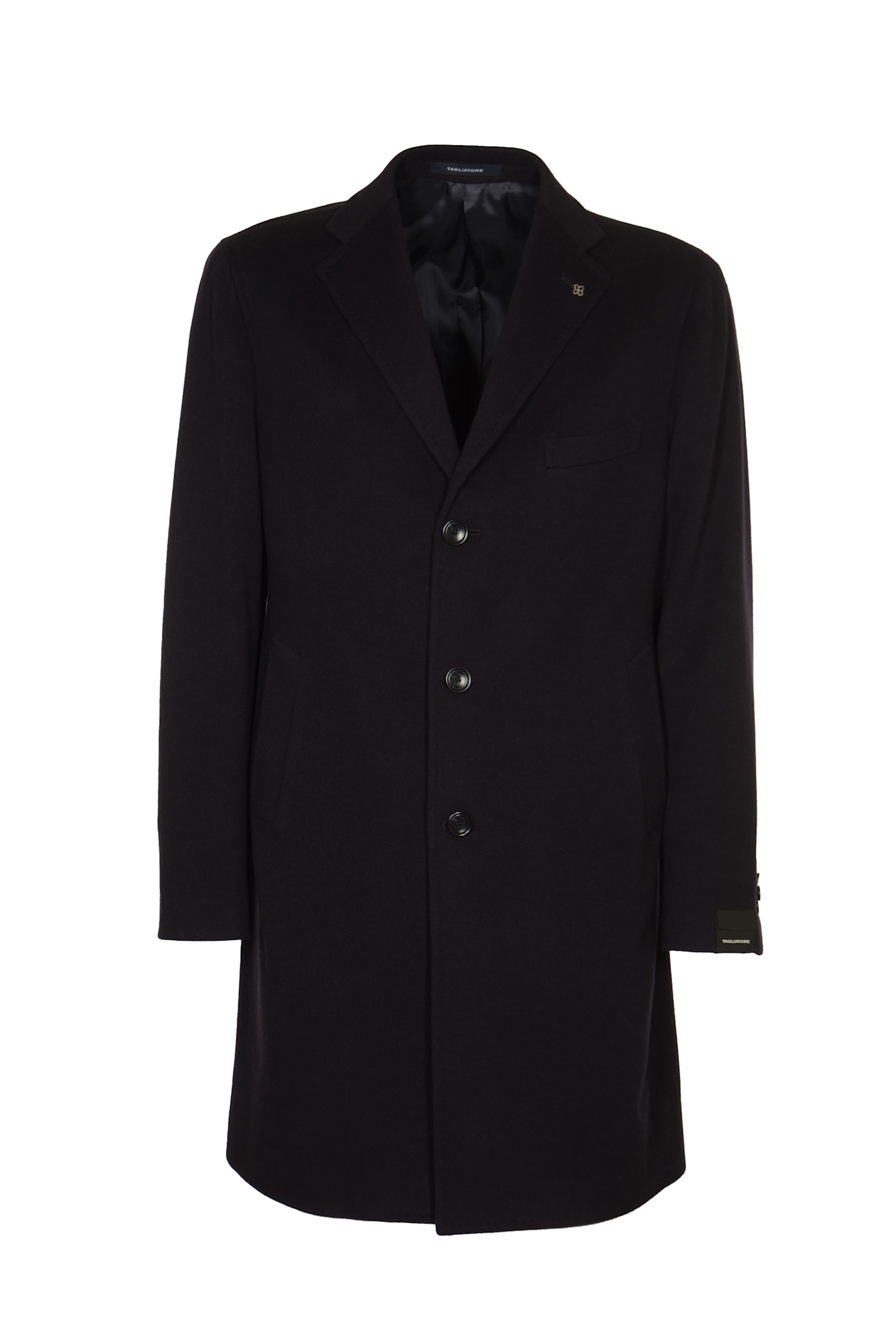 Shop Tagliatore Three-button Coat