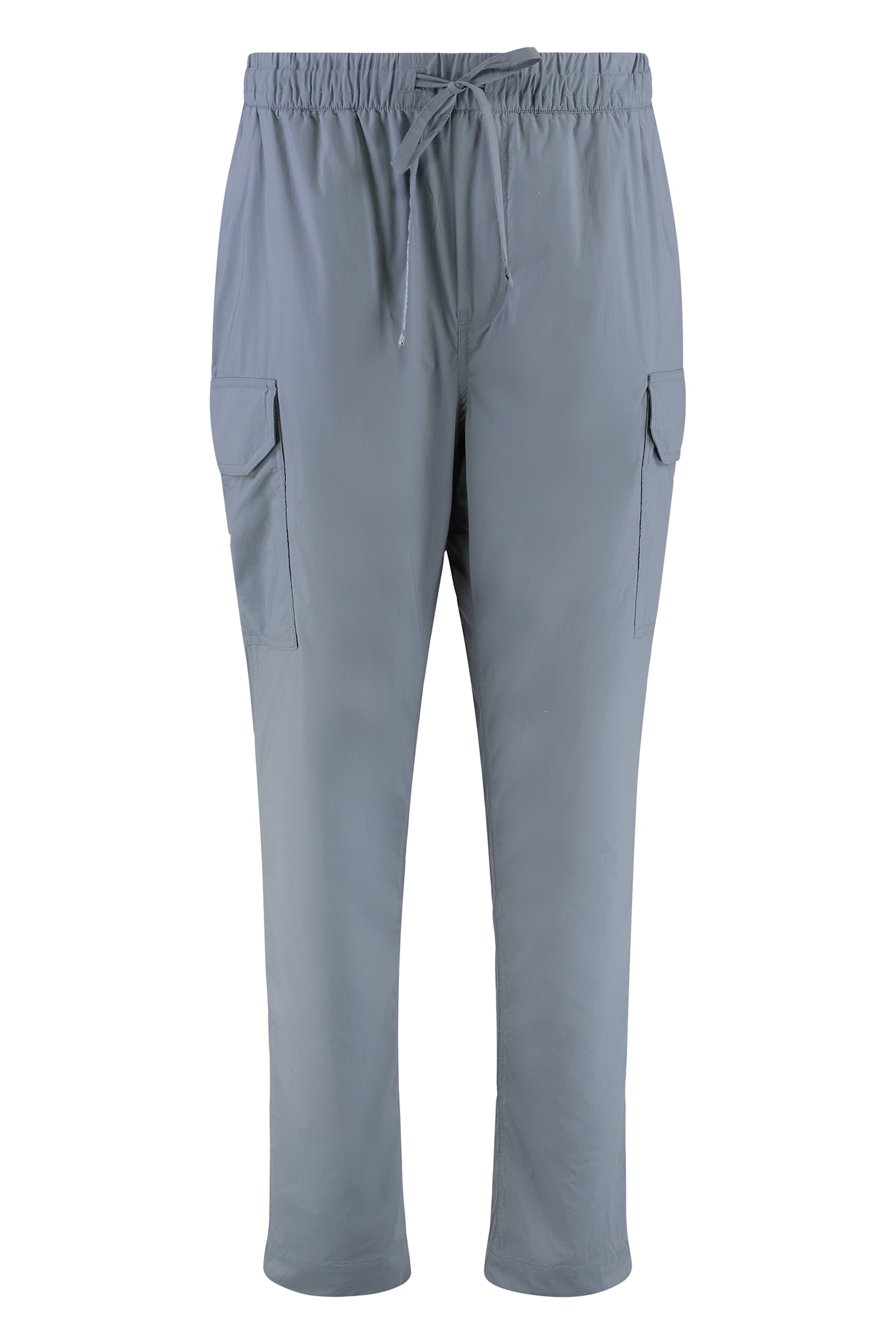 Canada Goose Elastic Waistband Cargo Pants With Mesh Lining In Blue