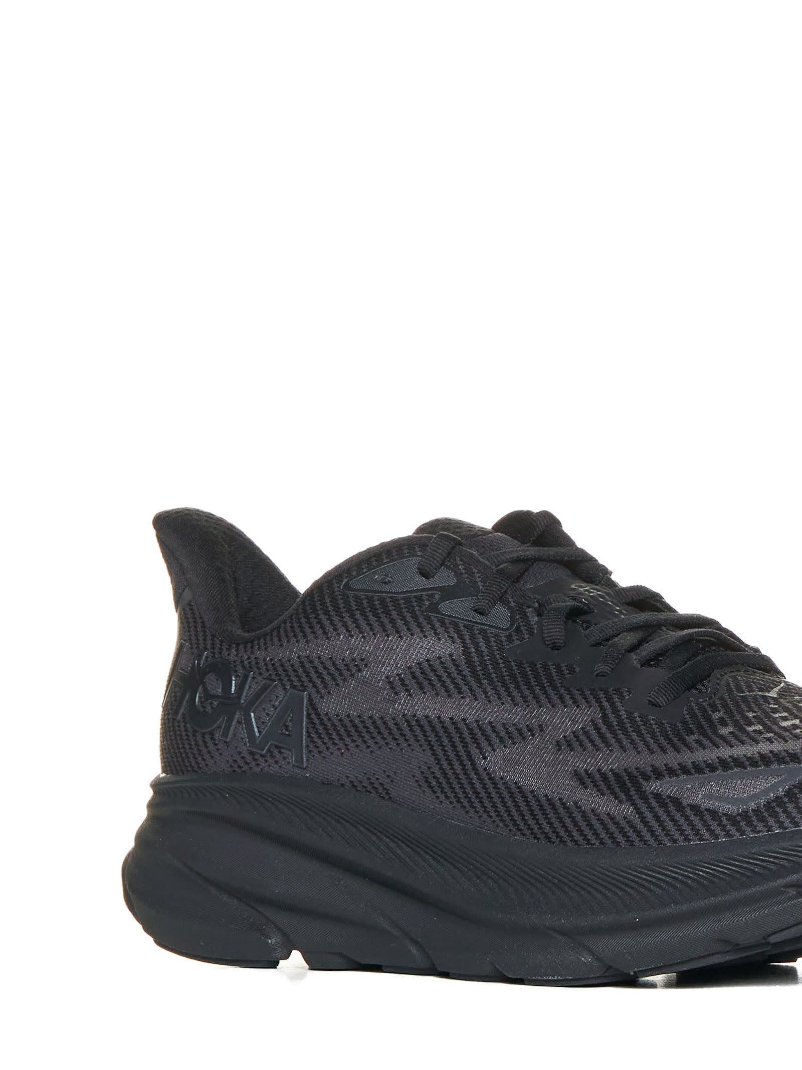 Shop Hoka Sneakers In Black Black