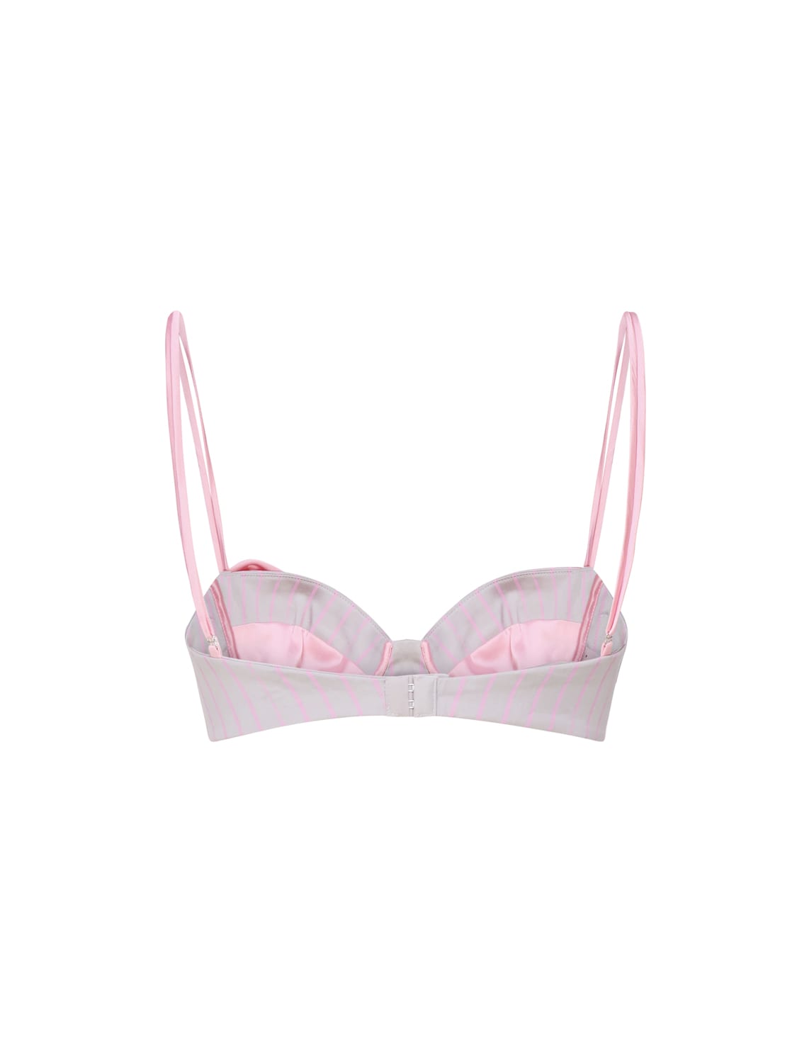 Shop Poster Girl Billie Bra In Grey/pink