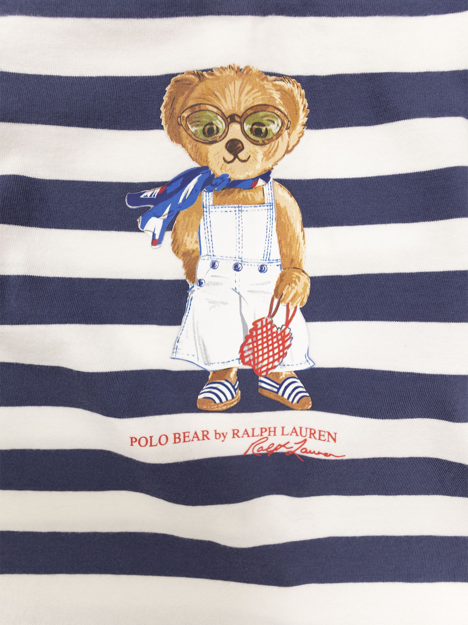 Polo Ralph Lauren Polo Bear Dress In Jersey And Culottes