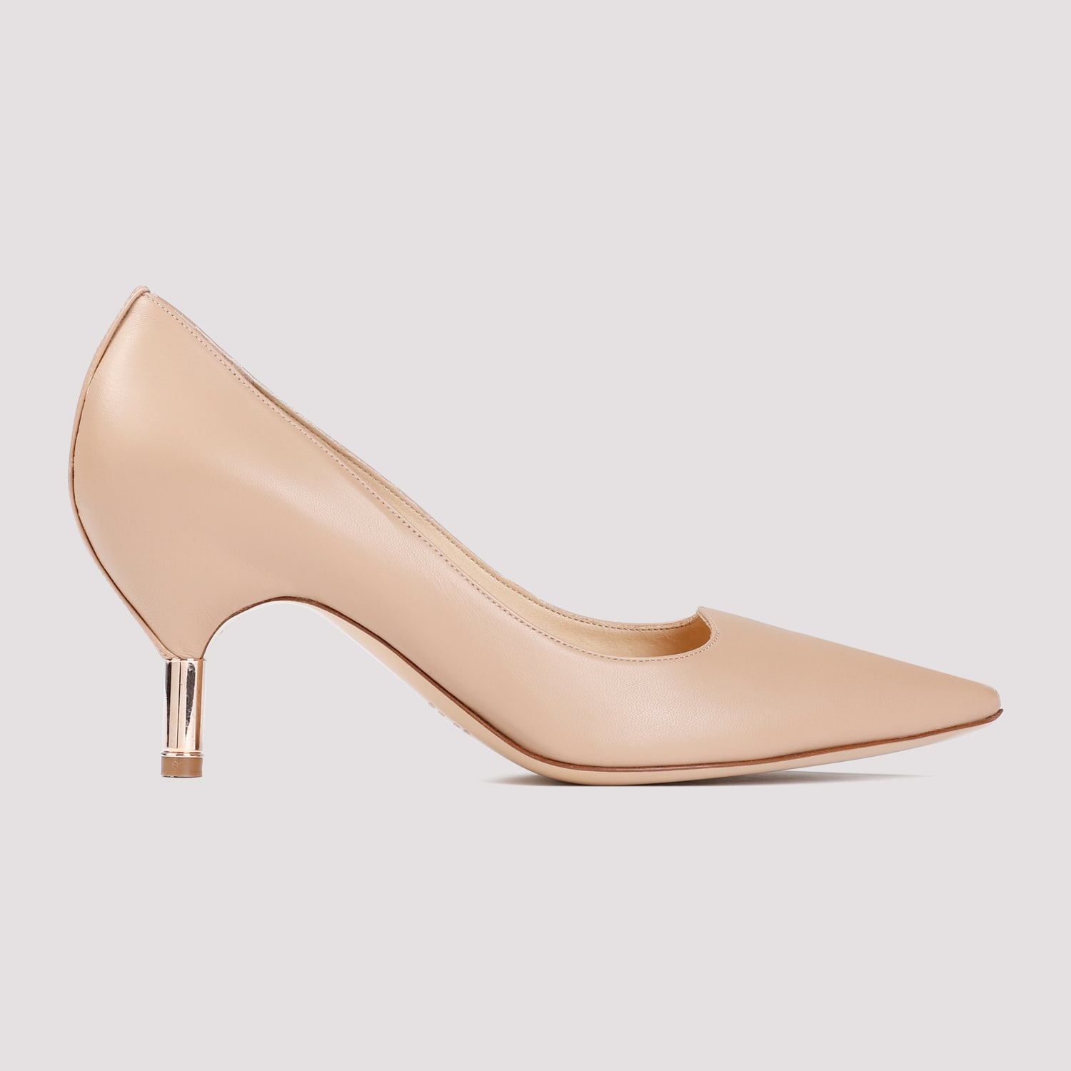 Shop Gabriela Hearst Sofia Pump In Dkc Dark Camel