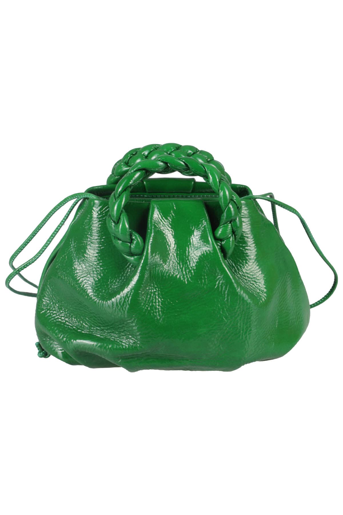HEREU, Bags, Hereu Bombon Crinkled Glossy Green Bag