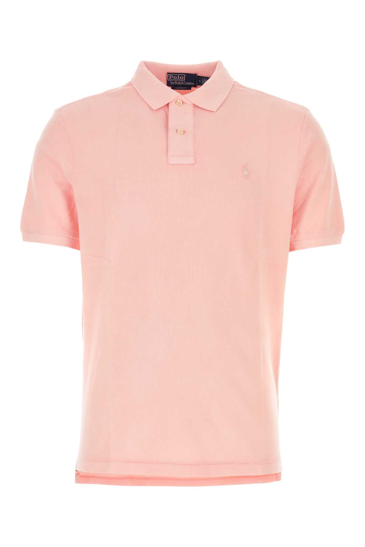 POLO RALPH LAUREN PINK PIQUET POLO SHIRT 