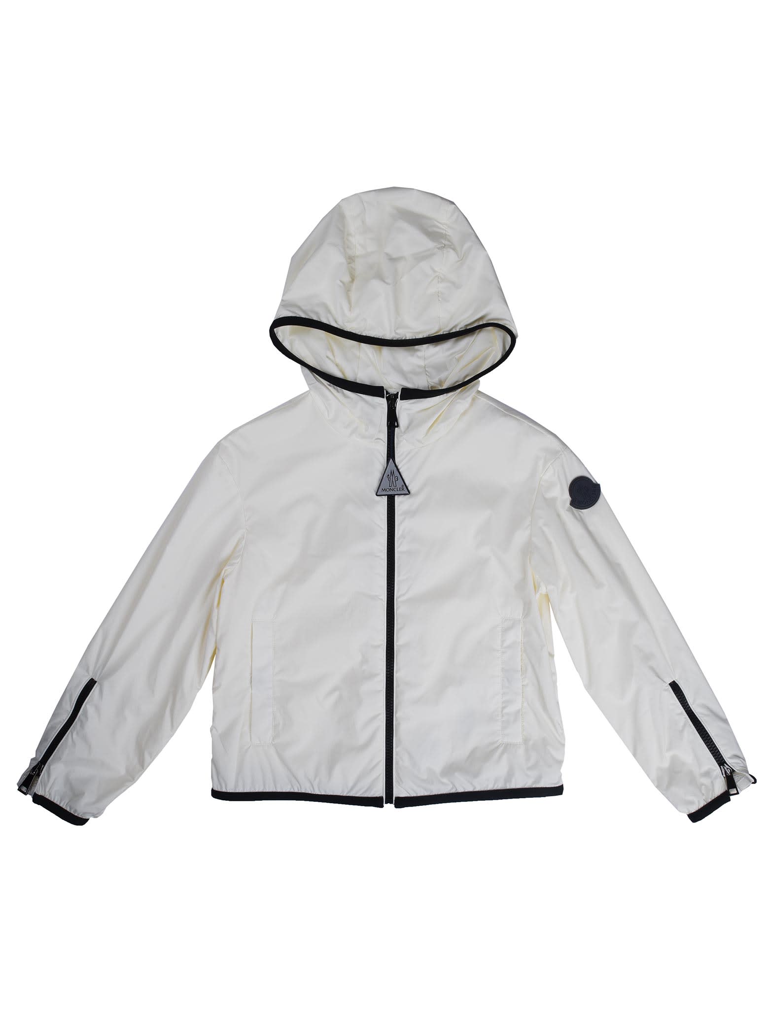 Moncler Breanna Ivory Jacket With Hood