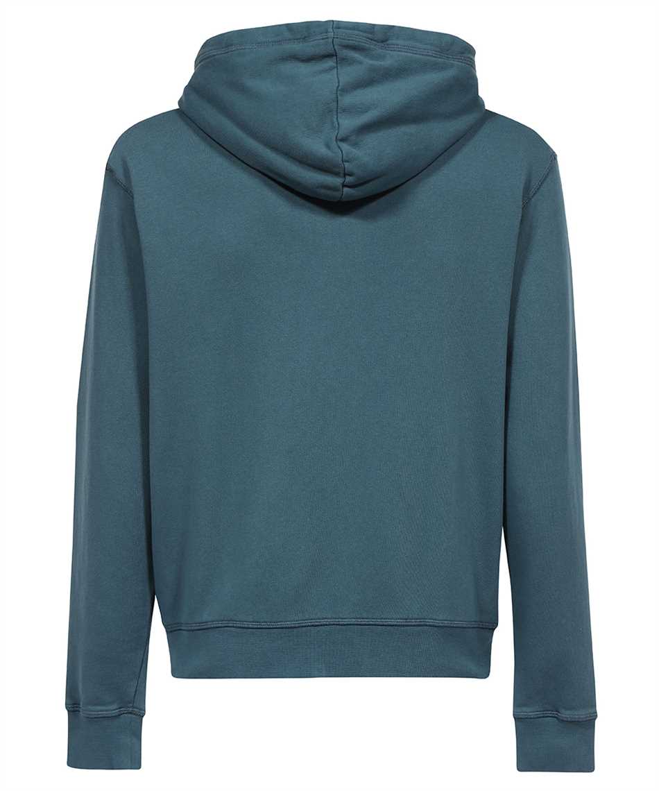 Shop Dsquared2 Full Zip Hoodie In Blue