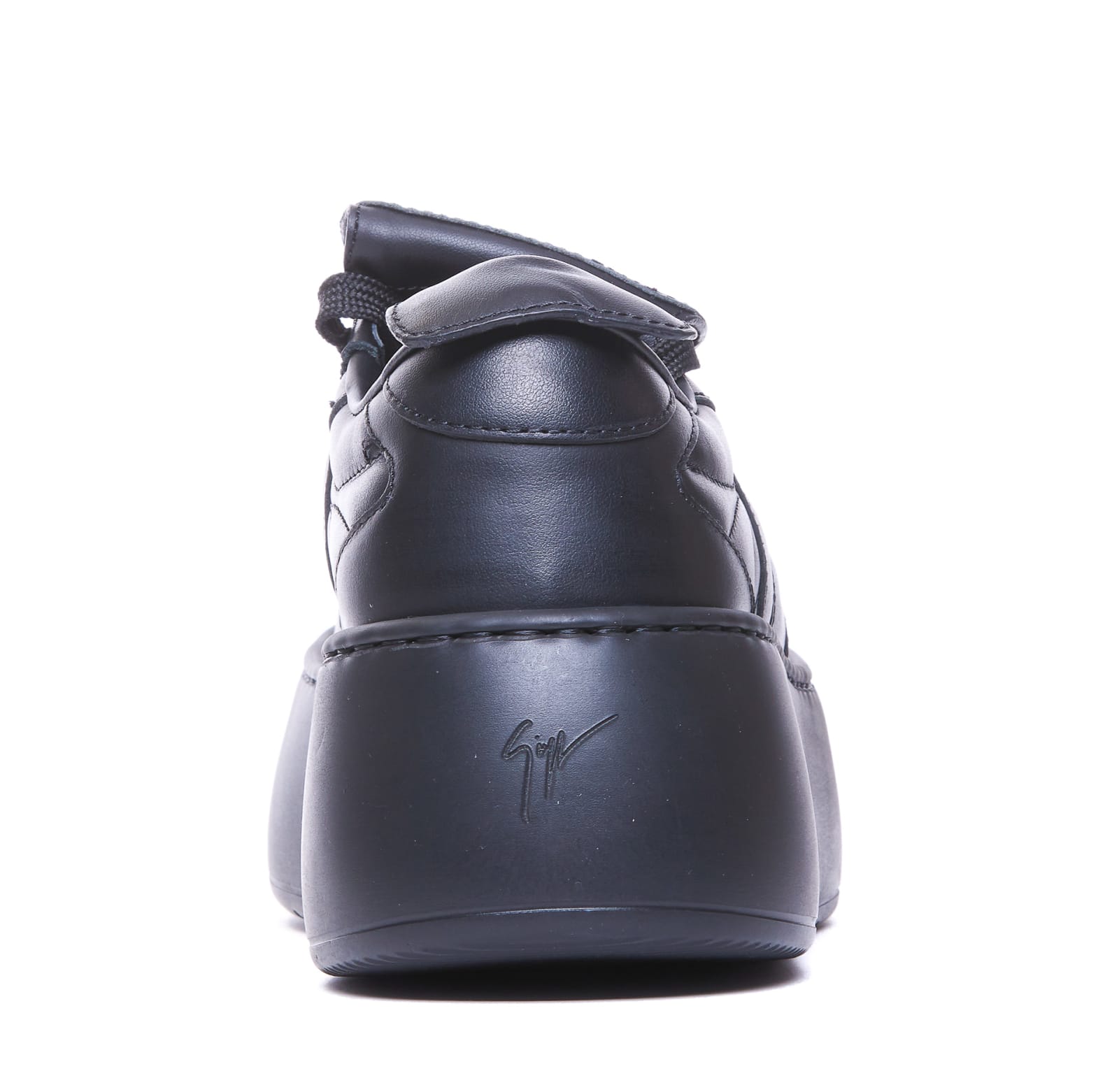 Shop Giuseppe Zanotti Gz League Maxi Sneakers In Black