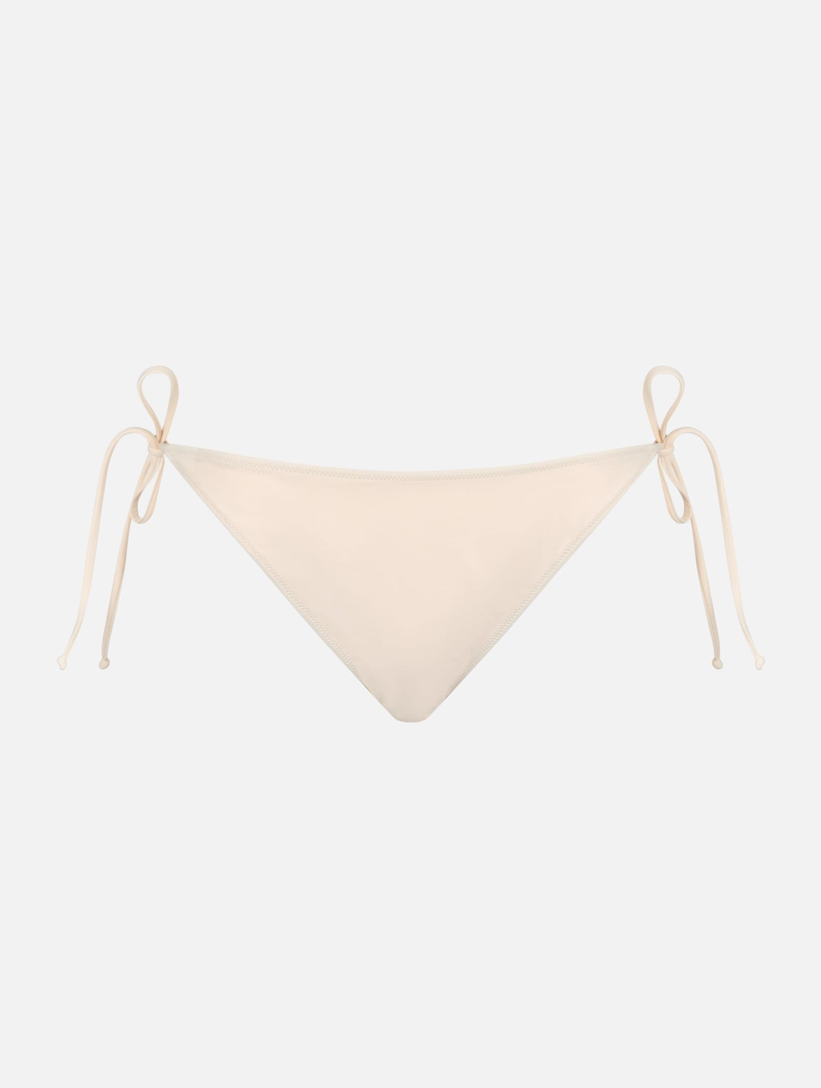 Mc2 Saint Barth Woman Classic Swim Briefs Virgo With Rhinestones In White