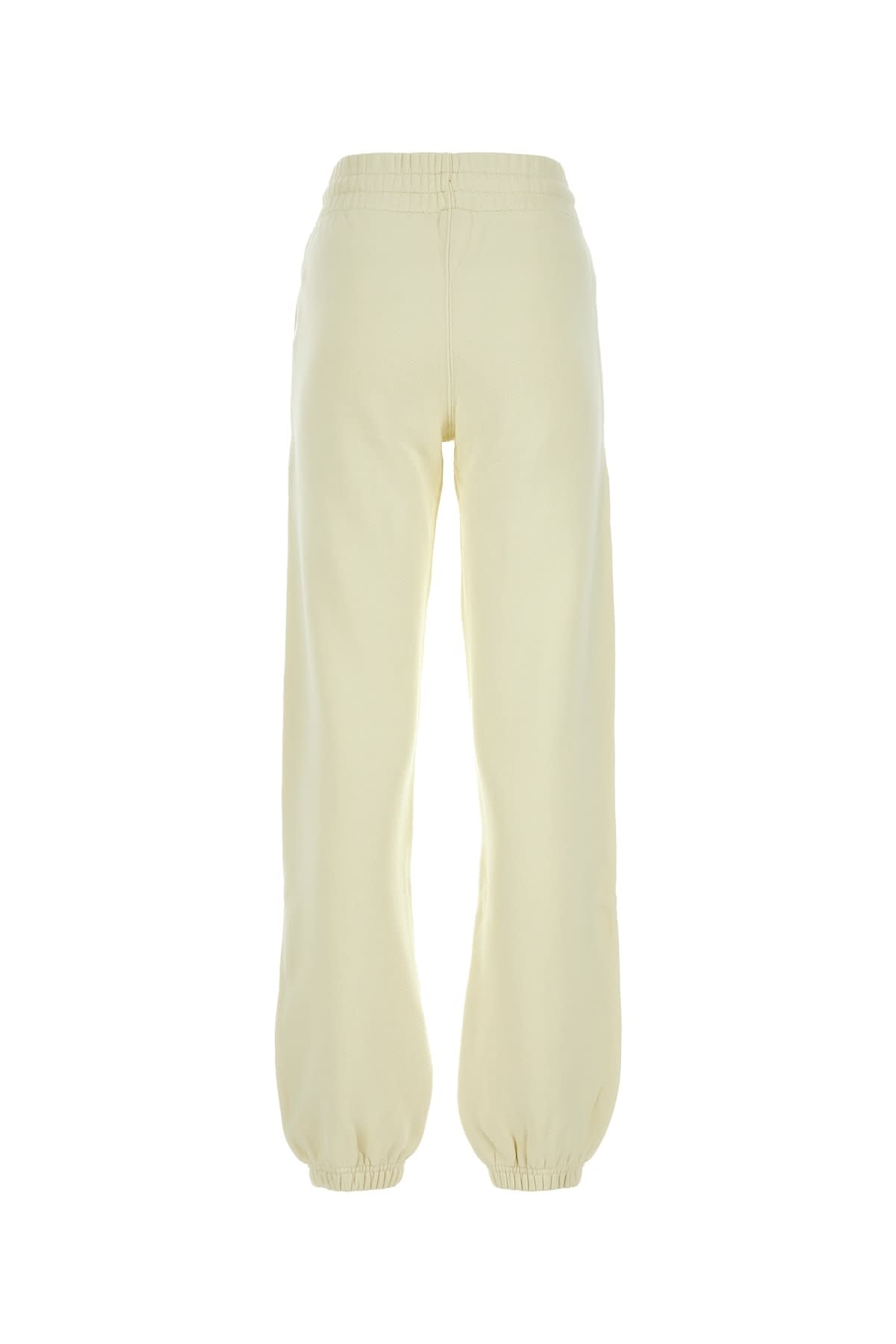 Shop Off-white Pantalone In Beigeblack