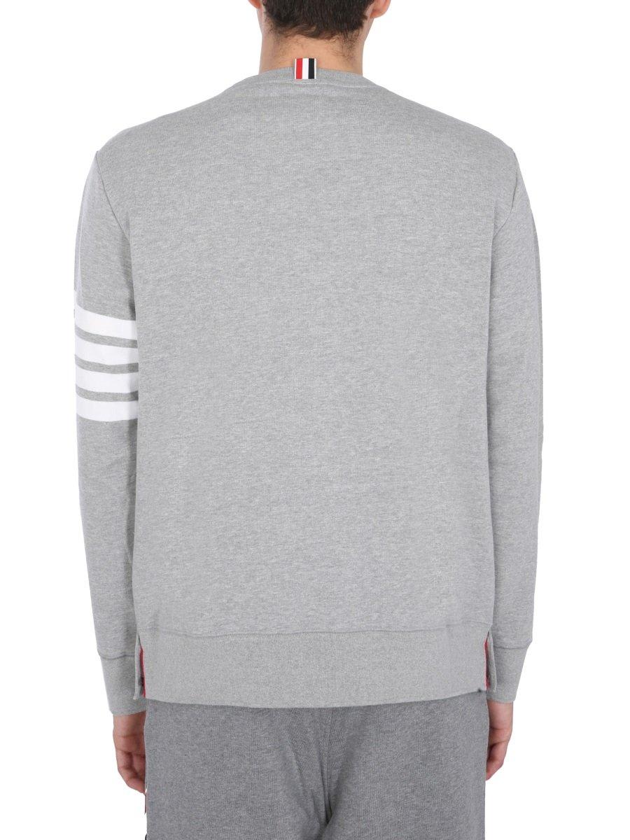 THOM BROWNE 4-BAR STRIPE SWEATSHIRT