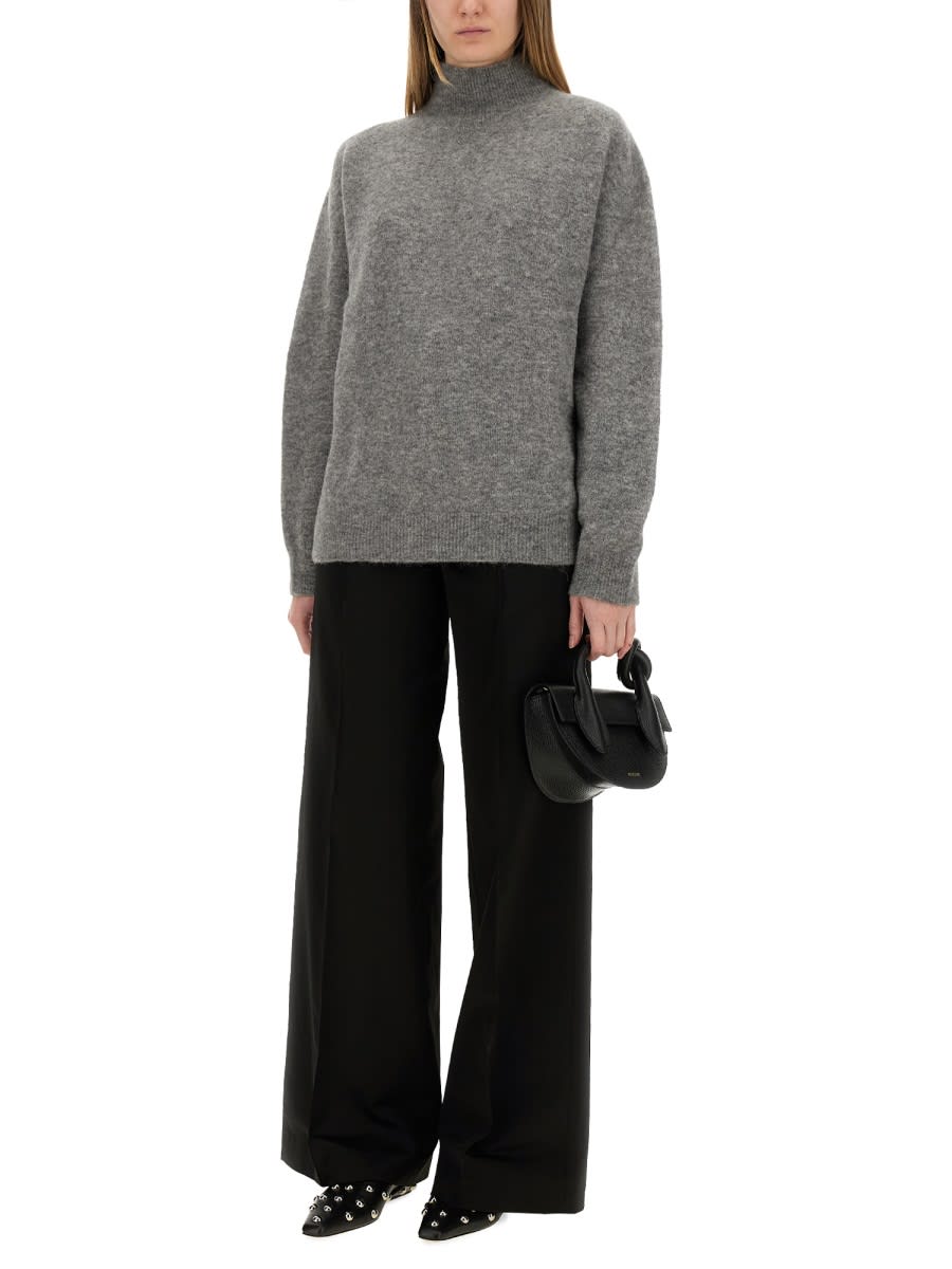 Alysi Turtleneck Shirt In Grey