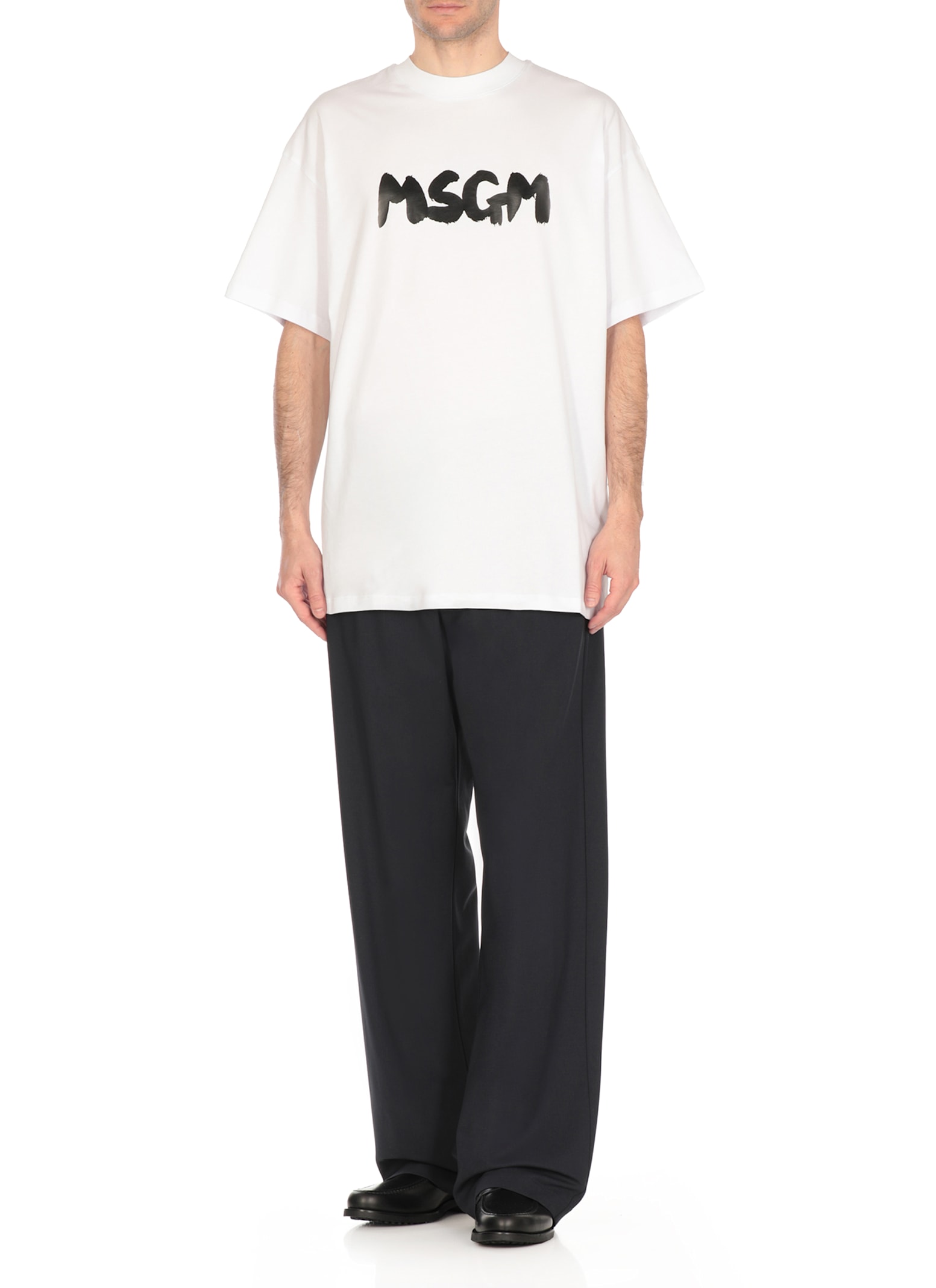 Msgm Topwear In White