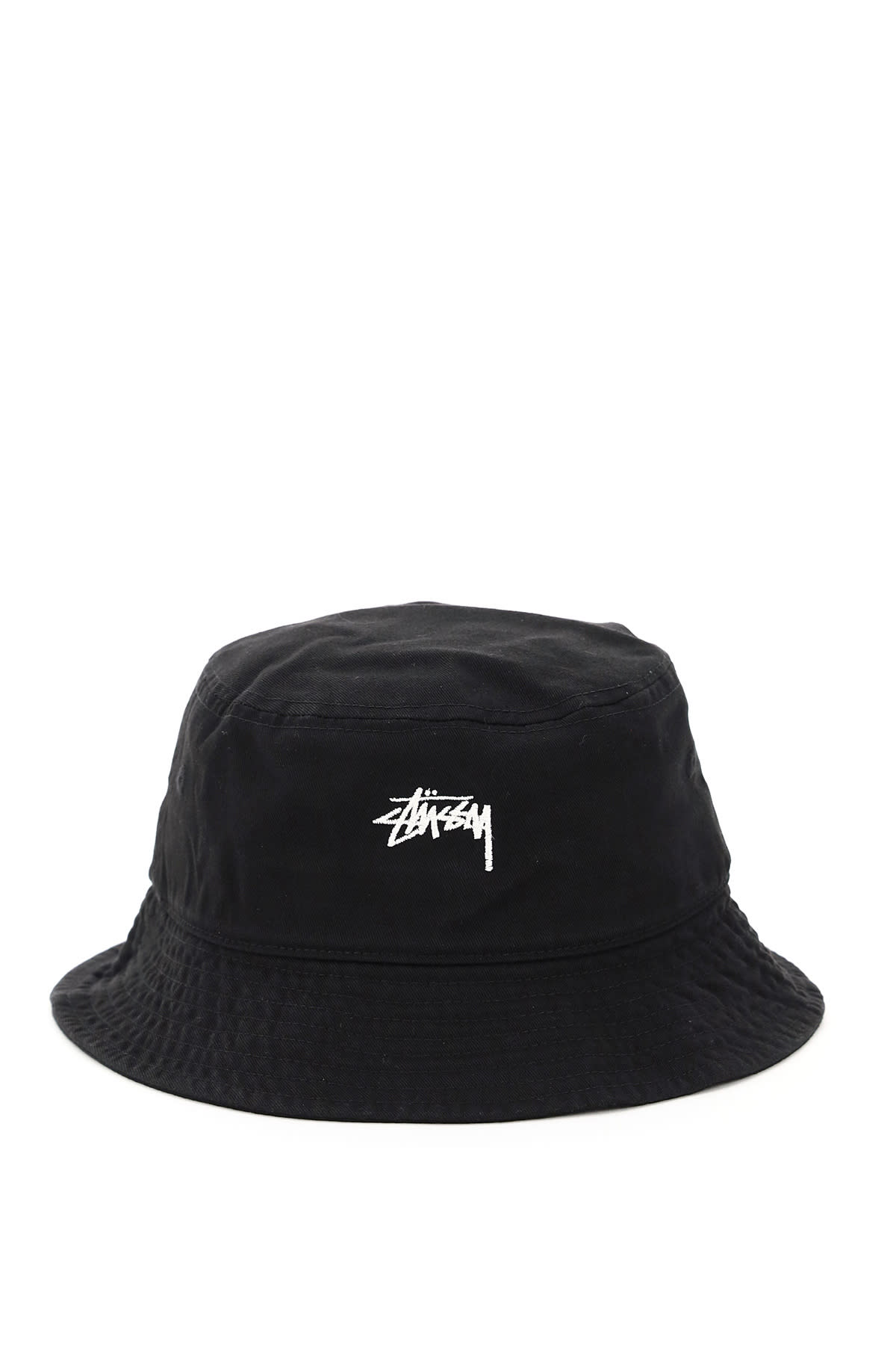 Stussy Stock Bucket Hat In Black (black)