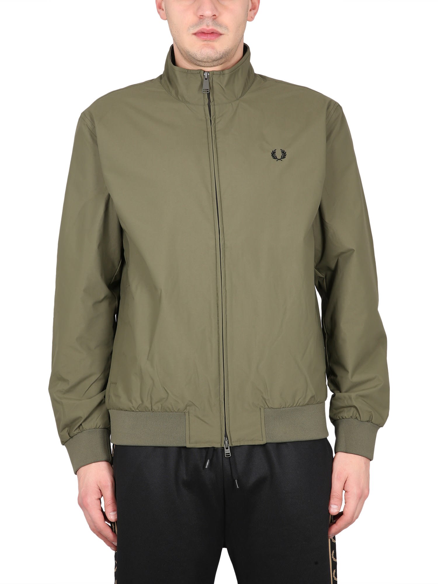 Fred Perry Jacket With Logo Embroidery