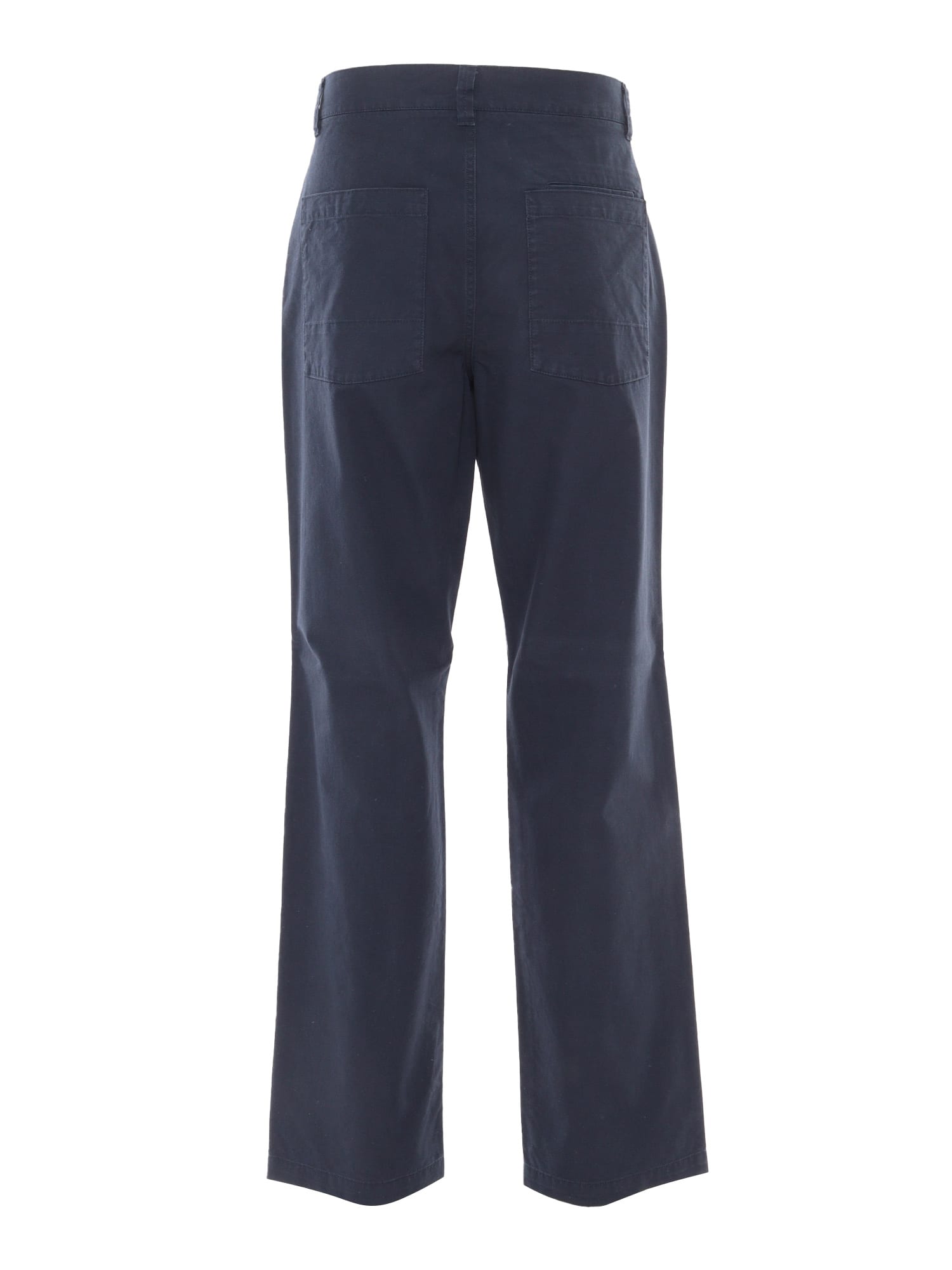 パンツ ASPESI Women Straight Pants 0109L59801098 Blue Aspesi Straight-leg Cotton Blend Trousers With Classic