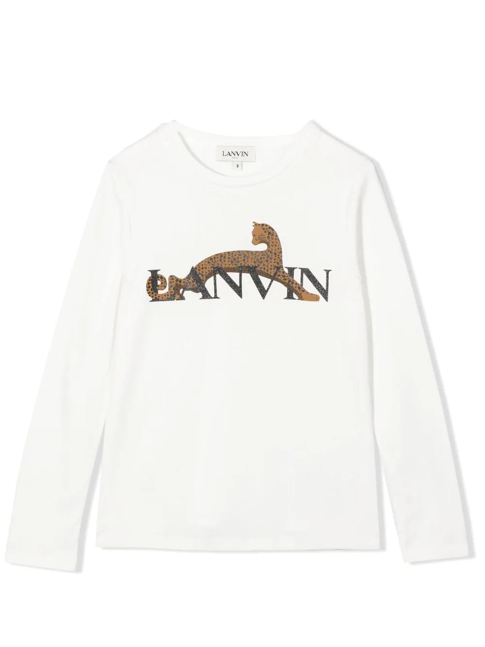 Lanvin White Cotton Tshirt