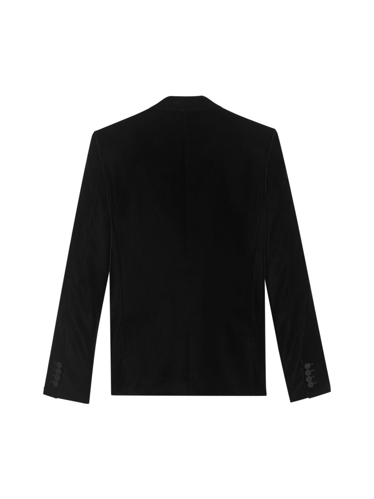 Shop Saint Laurent 1 Bt Jacket In Noir