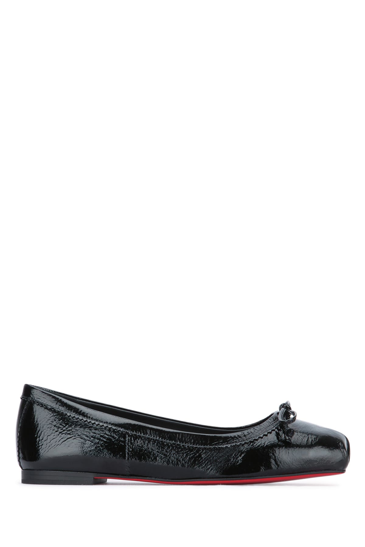 Christian Louboutin Mamadrague Flat Pat Vog/lining In Black