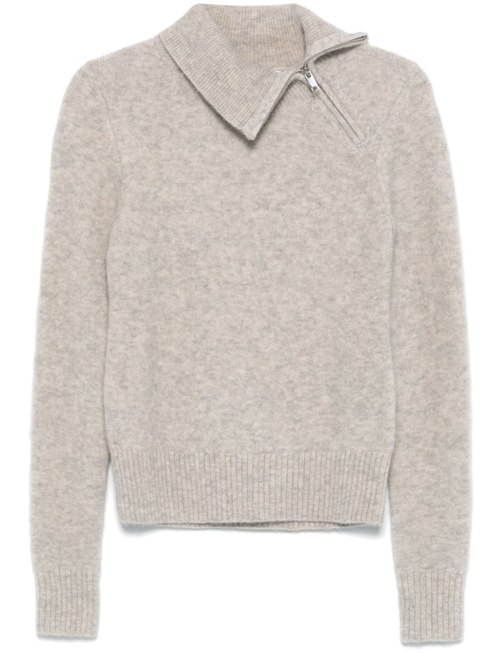 Shop Marant Etoile Beige Odelle Sweater