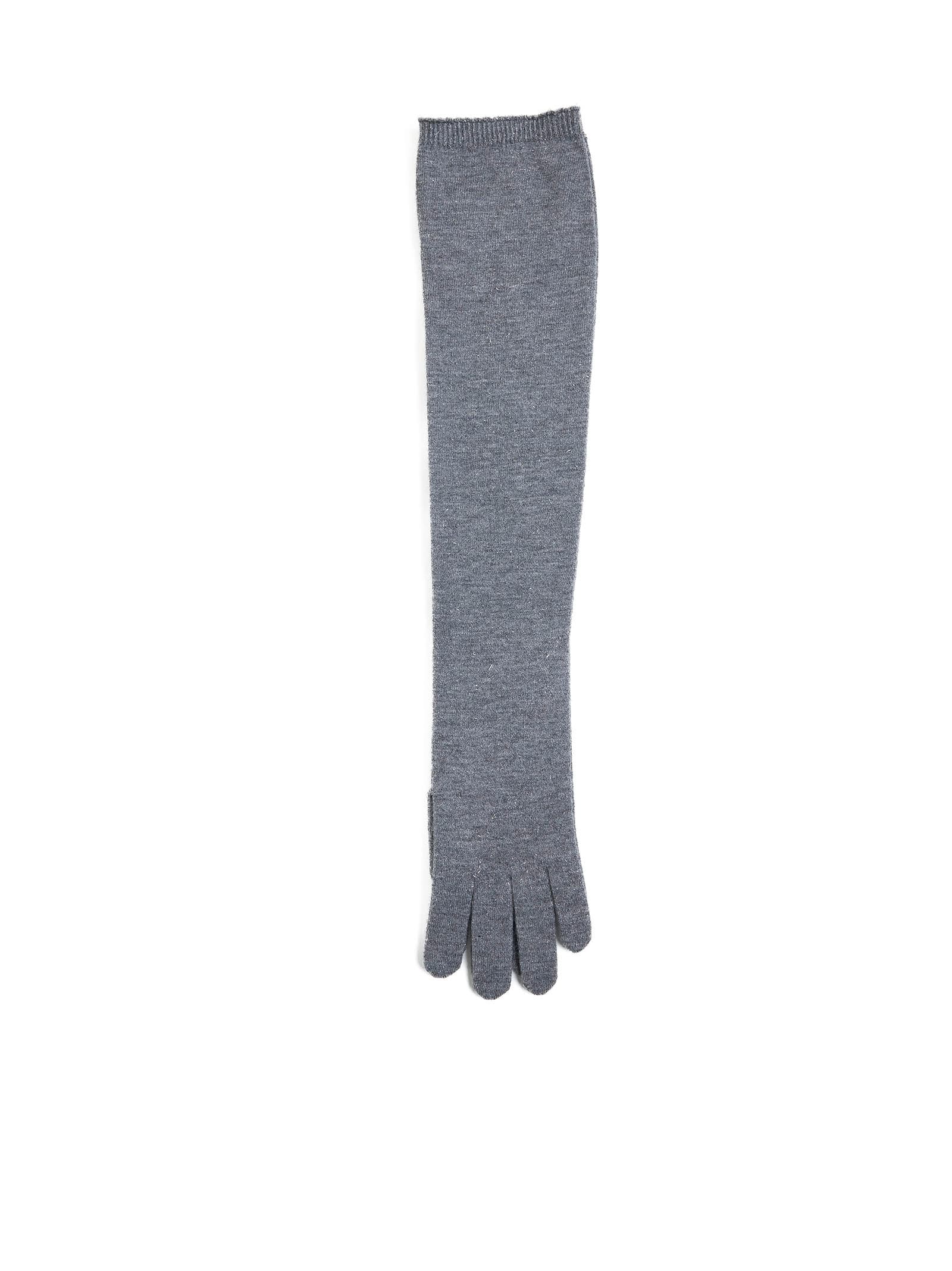 Brunello Cucinelli Gloves In Grey