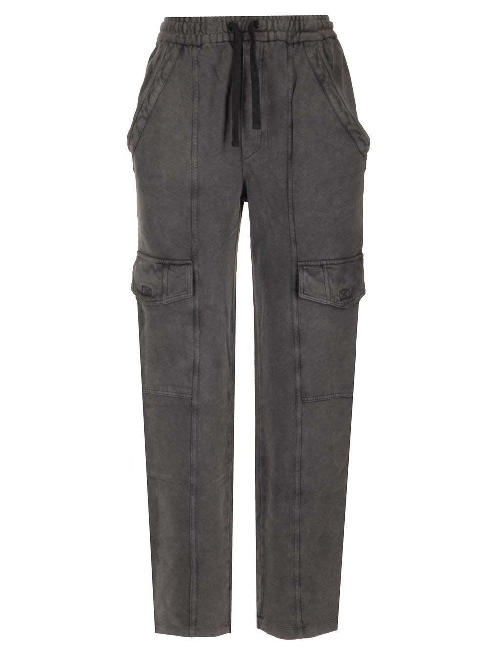 Shop Marant Etoile Peorana Trousers In Nero