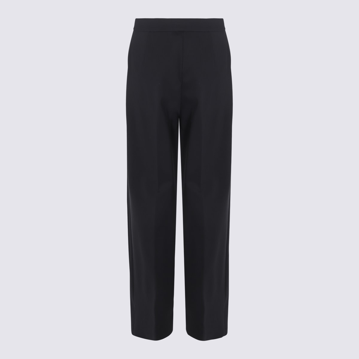 Max Mara Waistband Trousers With Straight Leg And Pockets