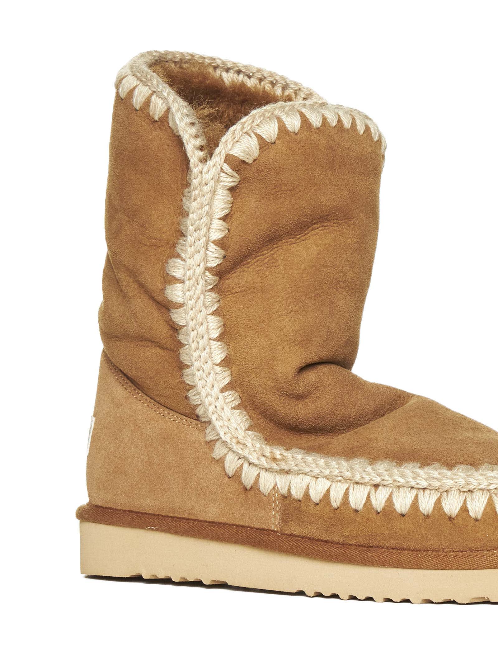 Shop Mou Boots In Brandy