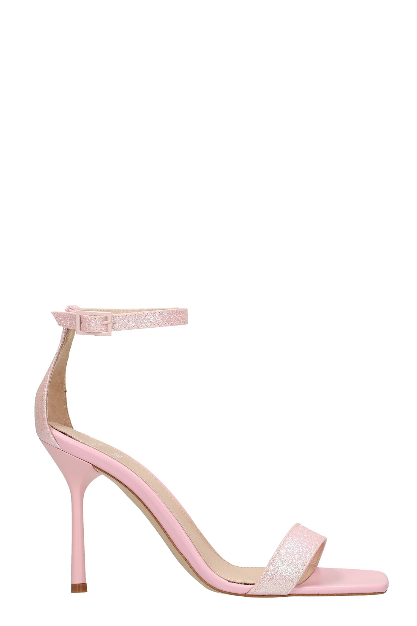 Liu-Jo Camelia Lh 03 Sandals In Rose-pink Leather