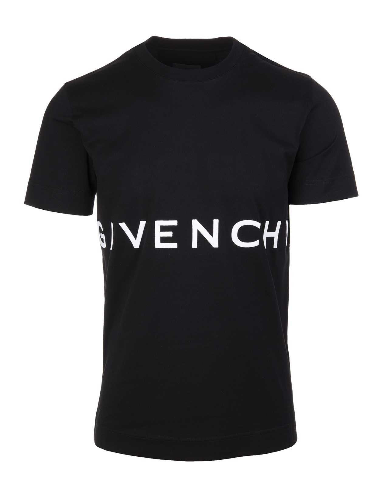 Man Black Givenchy 4g Slim Firt T-shirt