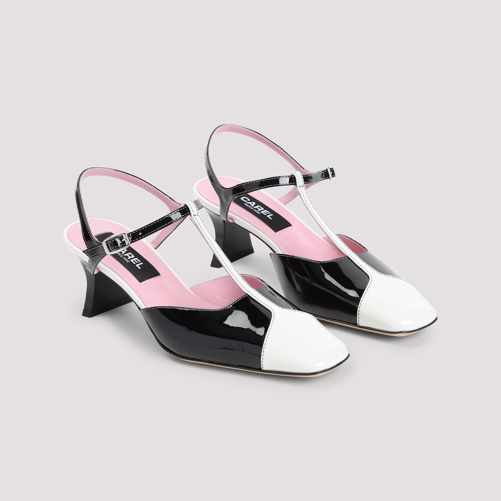 Shop Carel Isadora Pumps In Black White
