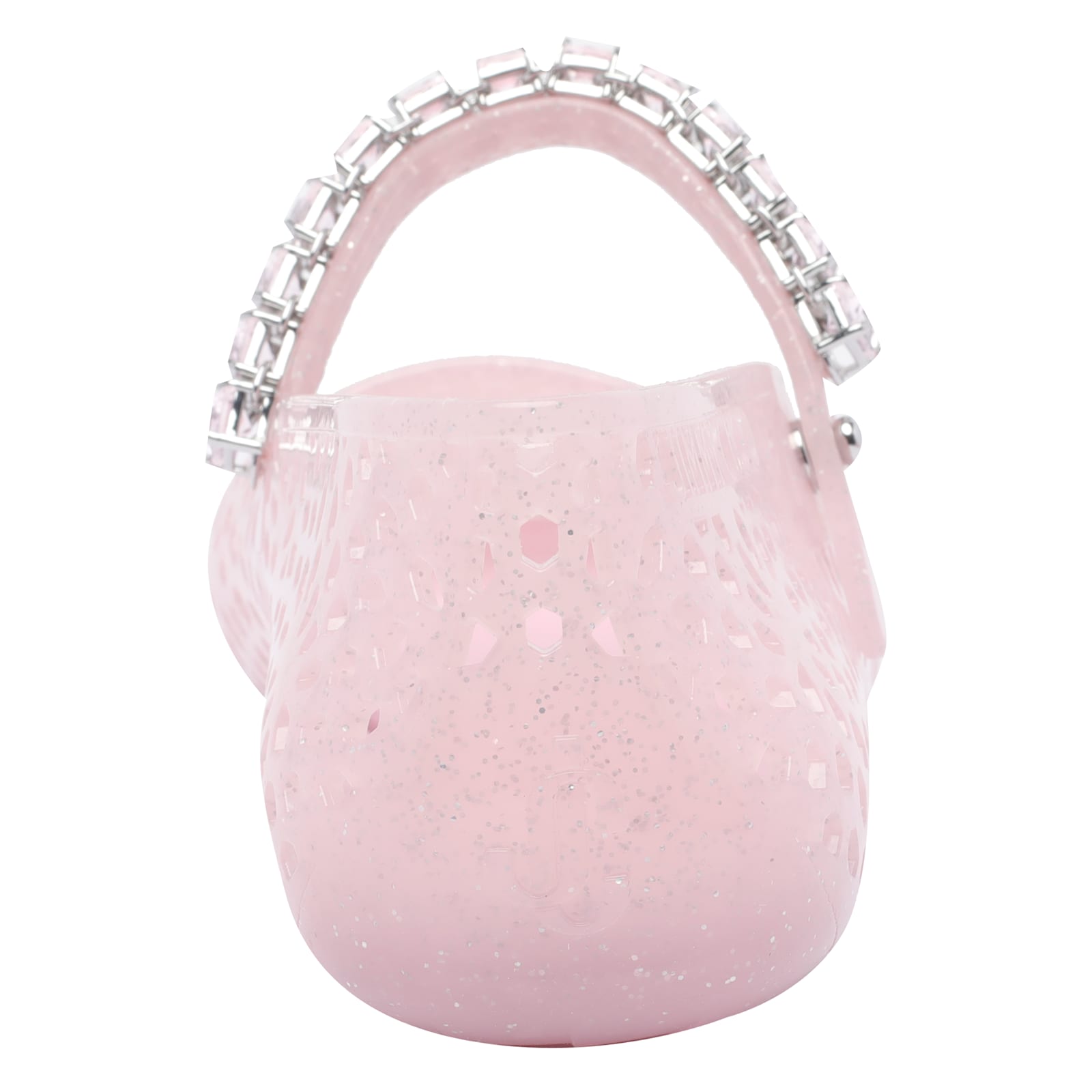 Jimmy Choo Jelly Embellished Pu Mary Jane Flats