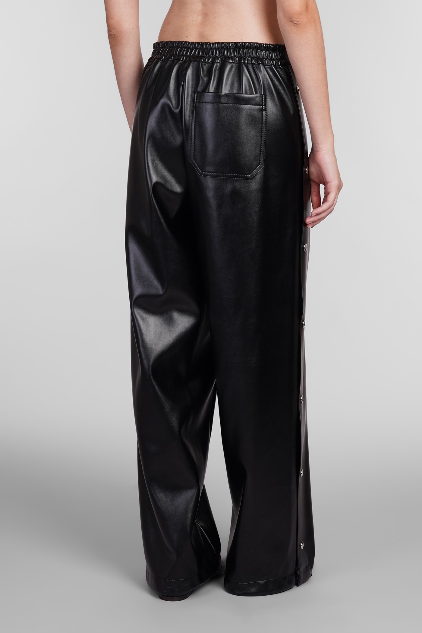 Shop Stella Mccartney Pants In Black Polyester