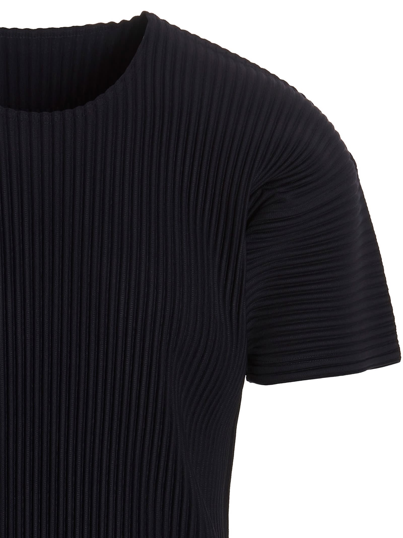 Issey Miyake Black Basics T-shirt