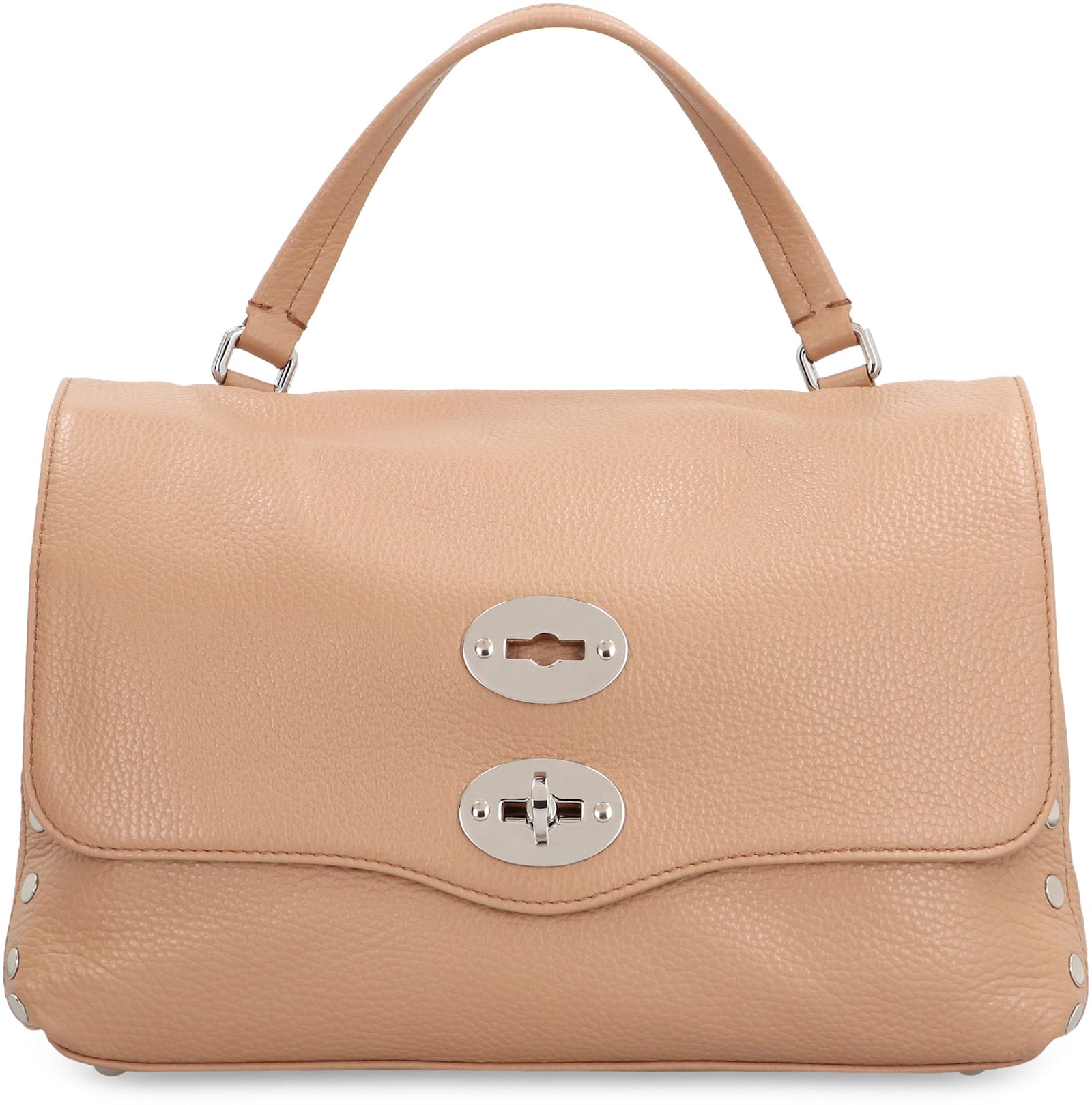 Zanellato Postina S Leather Handbag In Brown