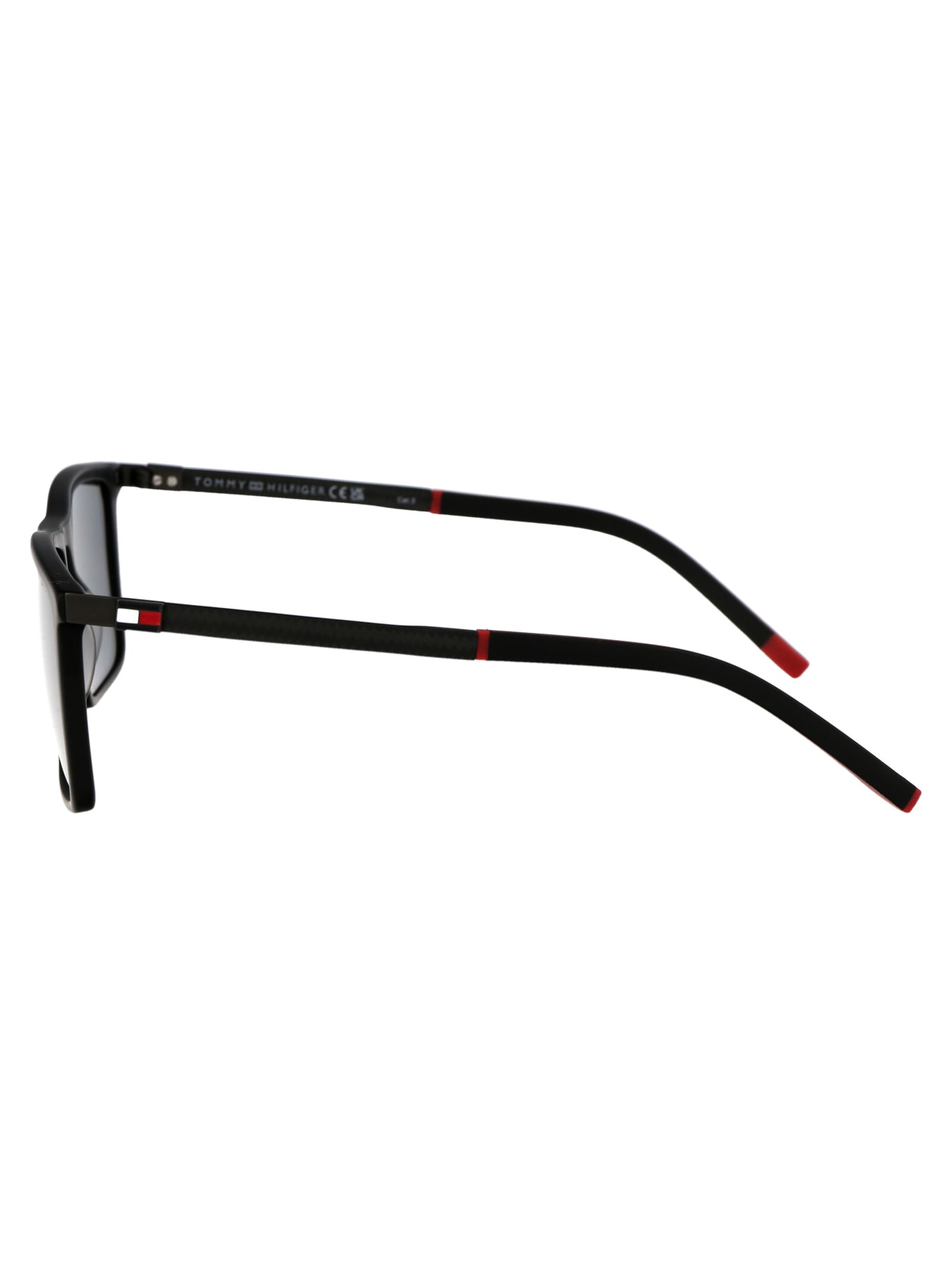 Shop Tommy Hilfiger Th 2077/s Sunglasses In 003ir Mtt Black