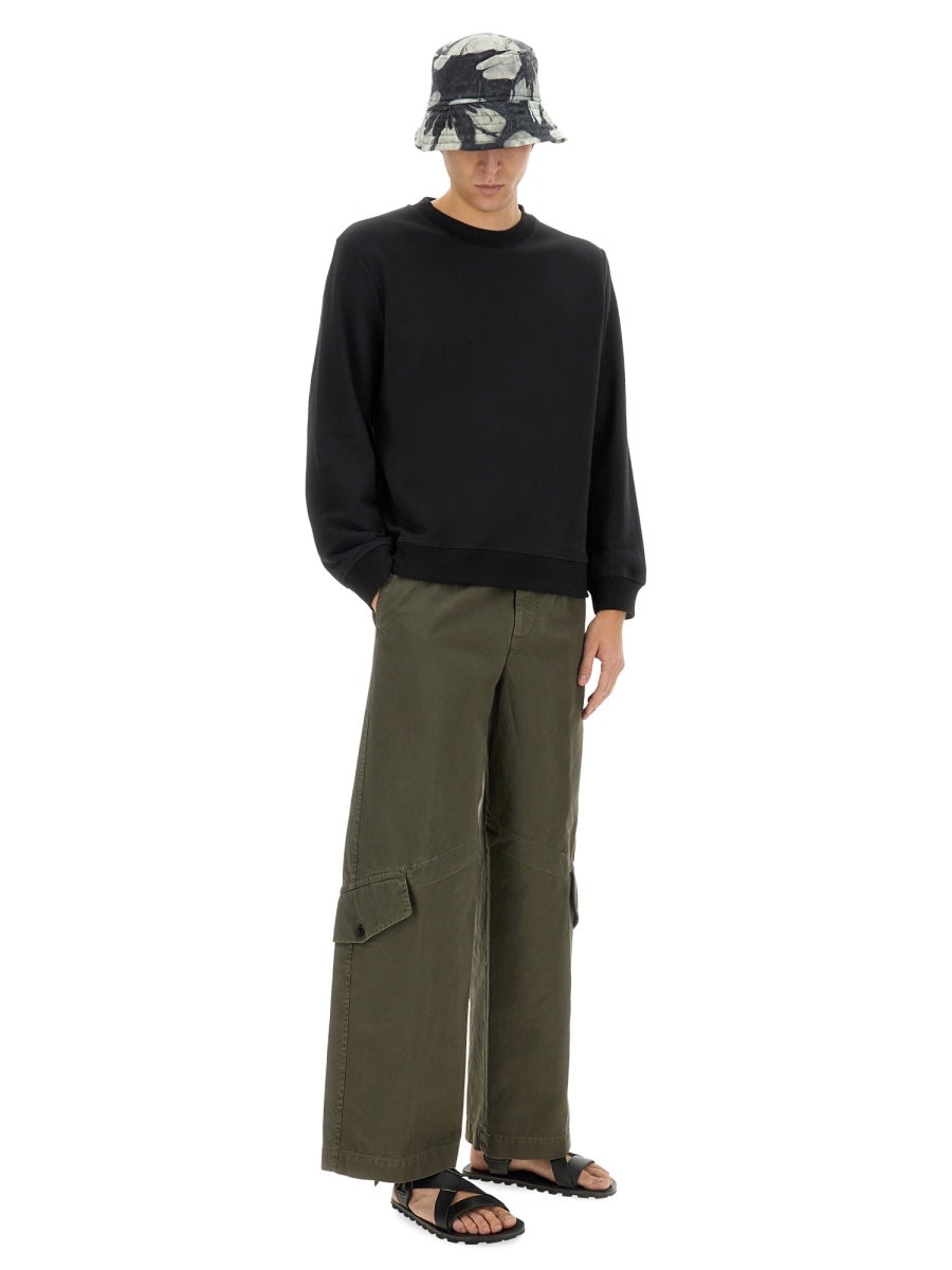 Dries Van Noten Regular Fit Sweatshirt In Black