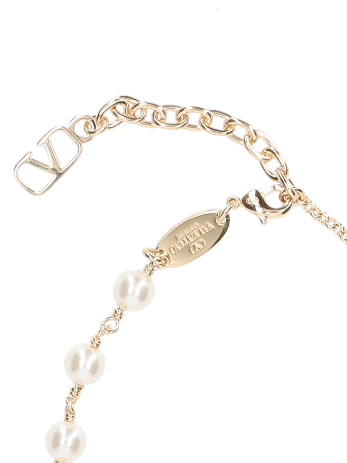 Valentino Vlogo Signature Bracelet In Gold