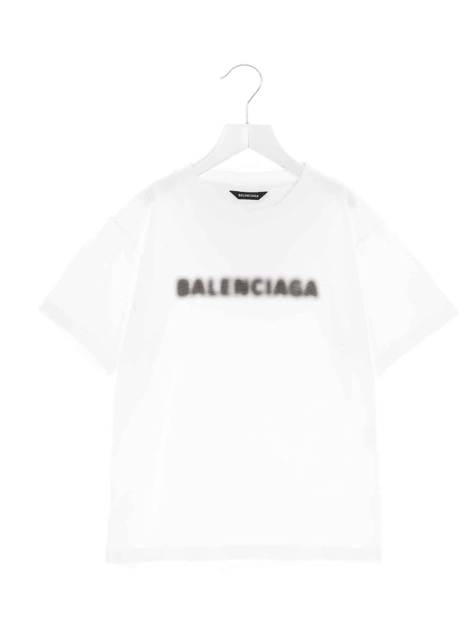Balenciaga Blurry Logo T-shirt