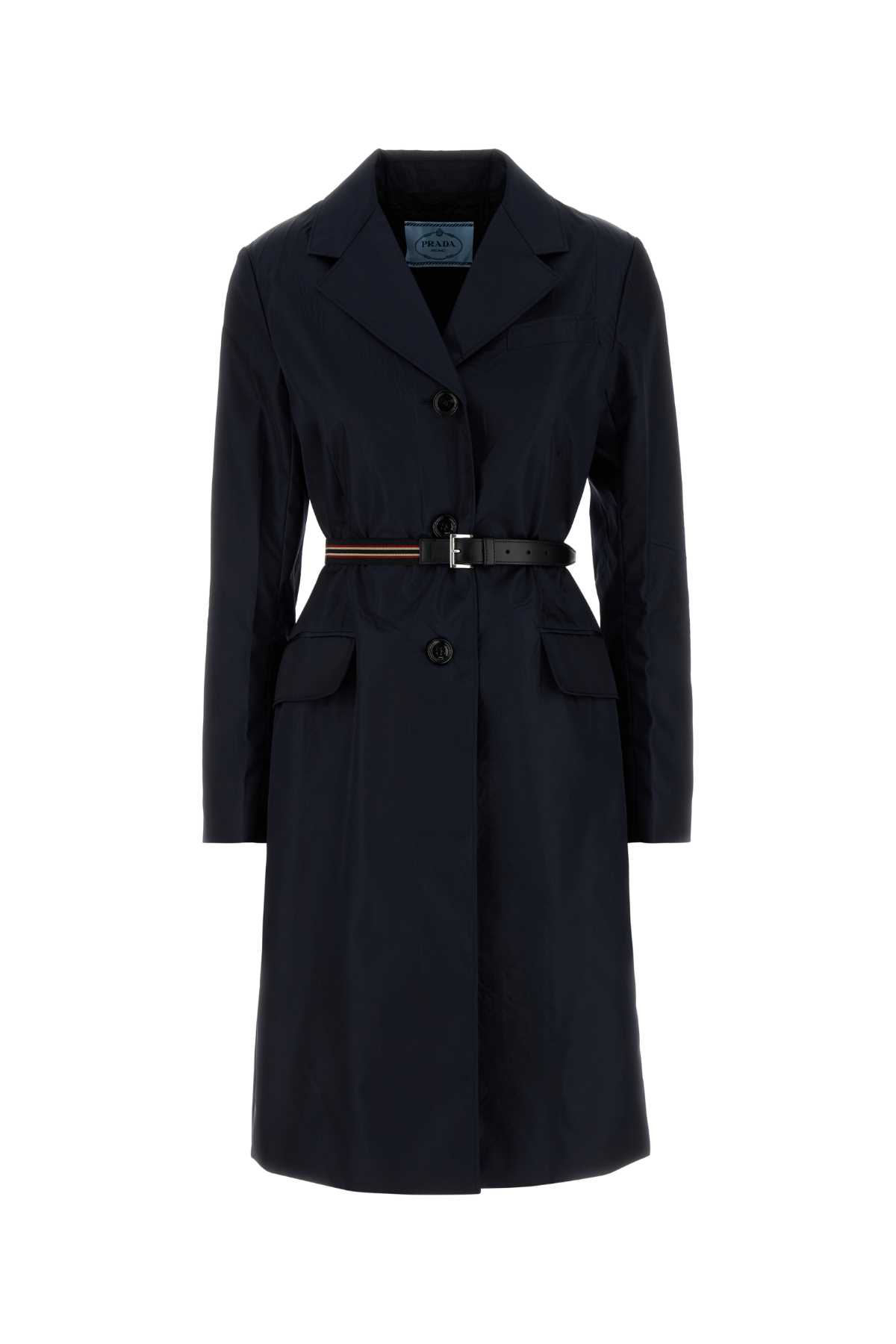 Prada Black Re-nylon Trench Coat