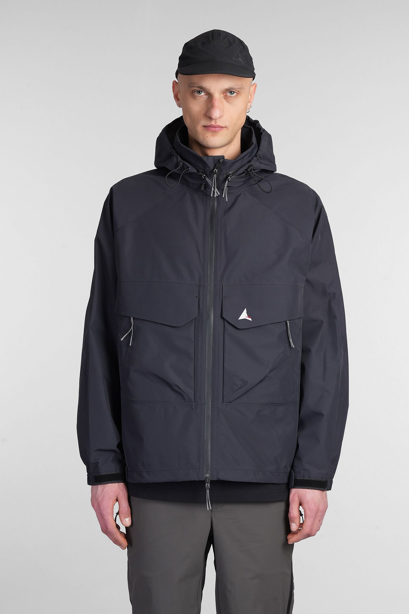 3l Creek Jacket Casual Jacket In Black Polyamide