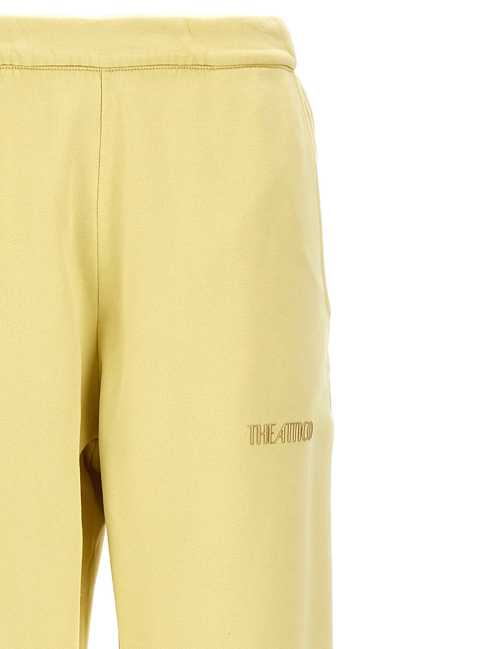 Attico Penny Joggers In Yellow