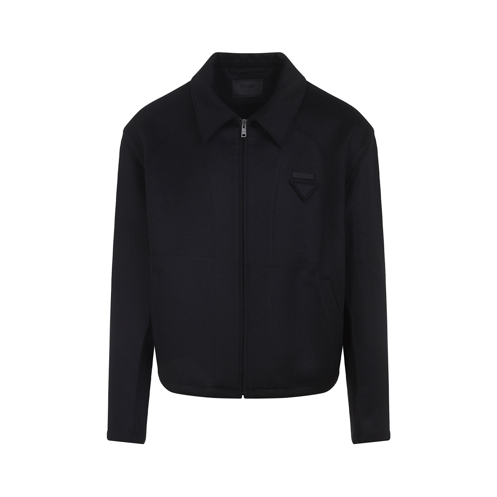 Prada Long Sleeve Jackets For Every Occasion In Blue