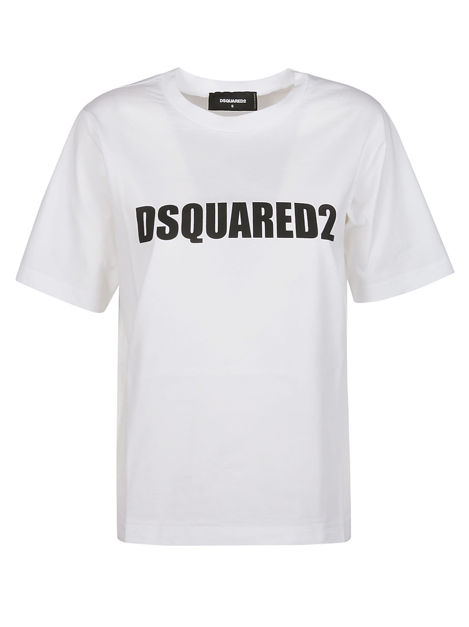 Dsquared2 Easy Fit T-shirt In White